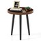 Costway 1/2 PCS Round Side Table Sofa Coffee End Accent Table Nightstand Home Furniture